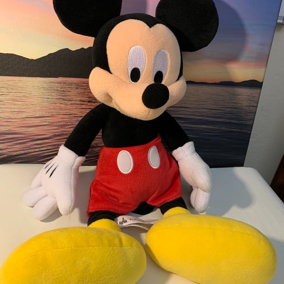 Disney Parks 18" Mickey Plush - Picture 1 of 5